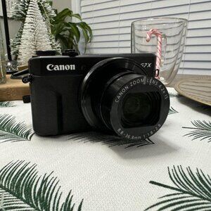 Canon G7X Mark II PowerShot Camera – Excellent Condition